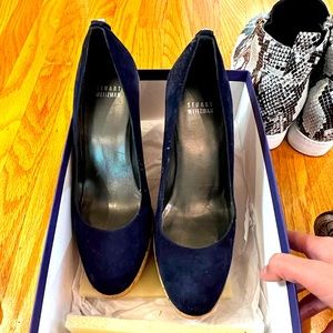 Stuart Weitzman Corkswoon Wedge Pump